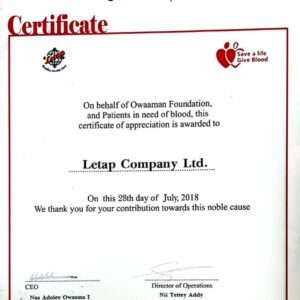 Letap ia a leading Pharmaceutical Manufacturing Company in Ghana